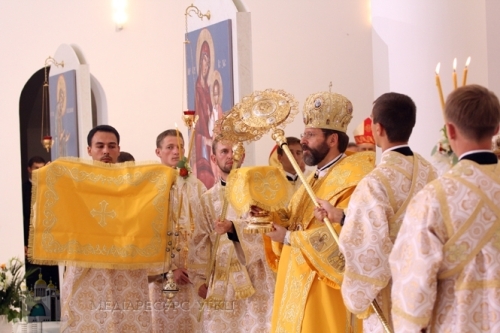 Блаженніший Святослав освятив Патріарший собор Воскресіння Христового Блаженніший Святослав освятив Патріарший собор Воскресіння Христового